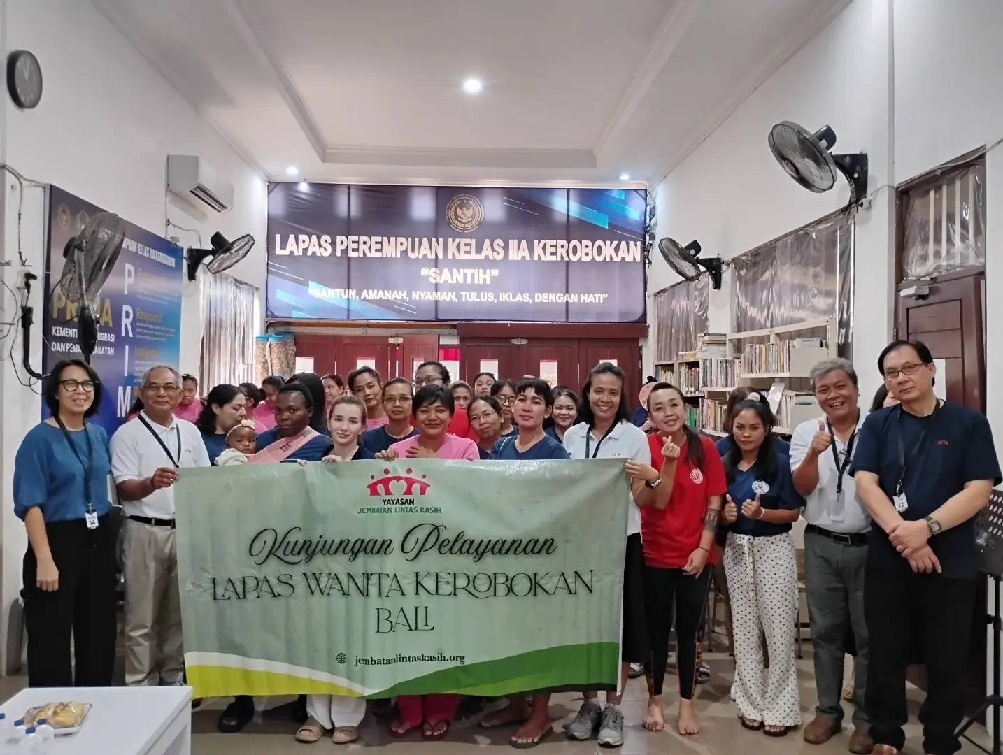 Kunjungan Kasih ke Lapas Wanita, Kerobokan
